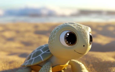 🐢 توتة السلحفاة و العصفور زوزو 🐦