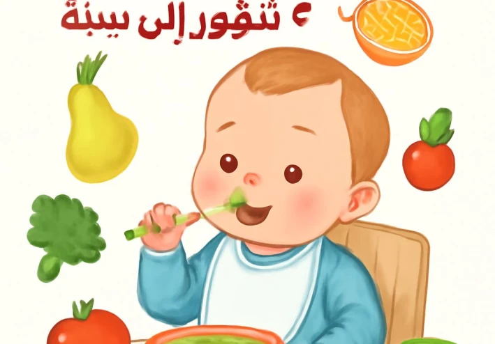 دليلك الكامل لتغذية صحية وآمنة للأطفال من عمر 6 شهور حتى سنة: وصفات لذيذة ونصائح طبية مهمة