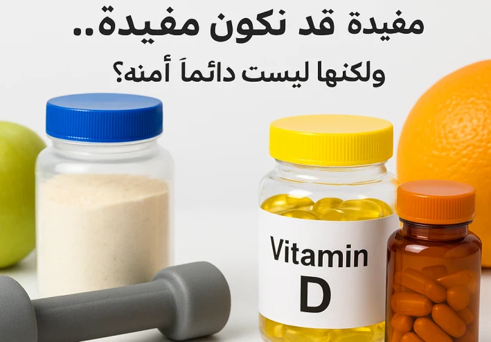 المكملات الغذائية.. بين الفائدة والضرر"