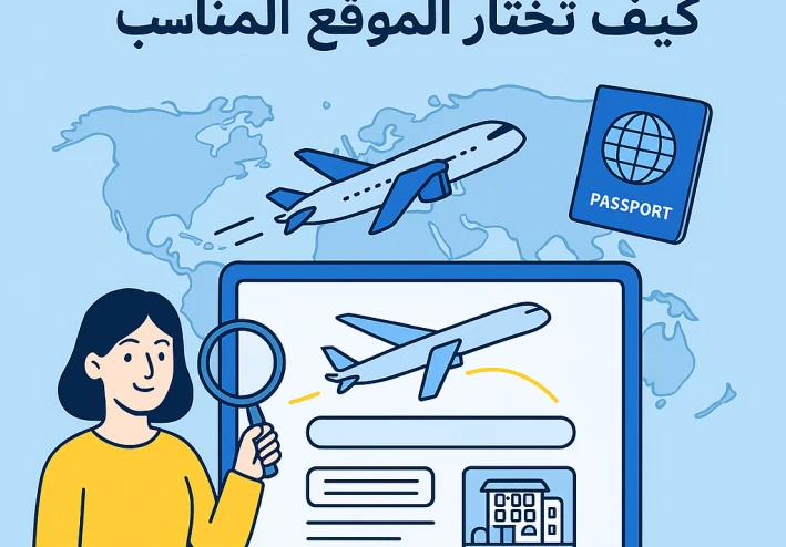 اكتشف أفضل طرق الحجز الذكي للسفر: كيف تختار الموقع المناسب؟