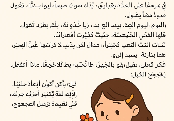 ليلى والنبته الصغيرة