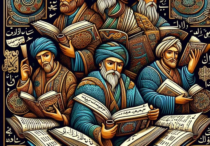 هناك طوائف اللغويين والنحاة والرواة: شاركوا مشاركة فعالة في بناء البلاغة