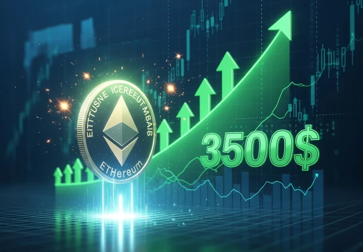 الإيثيريوم يكسر حاجز 3500 دولار.. هل بدأ موسم الصعود؟