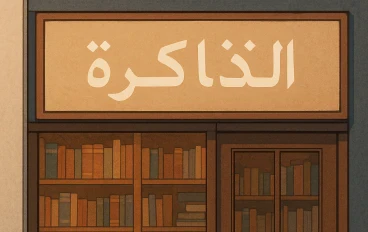 . "بين الكتب والقلوب: قصة حب تنبت من الحزن"