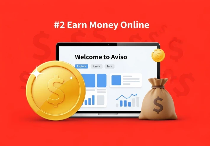 الربح من الإنترنت عبر موقع Aviso: دليلك الشامل للمبتدئين (2025)