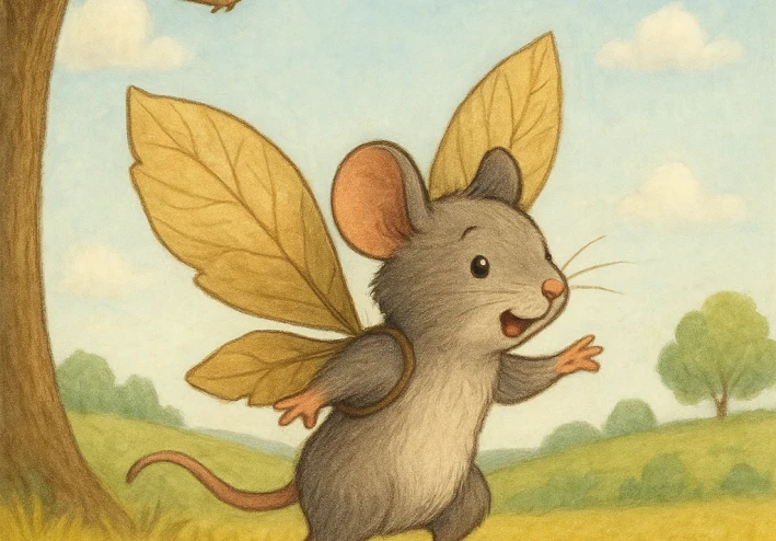 🐭 الفأر الذي أراد أن يطير