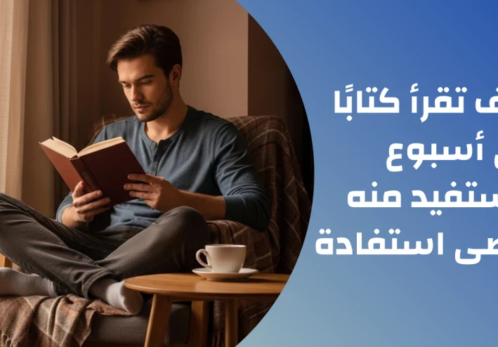 كيف تقرأ كتابًا في أسبوع وتستفيد منه أقصى استفادة
