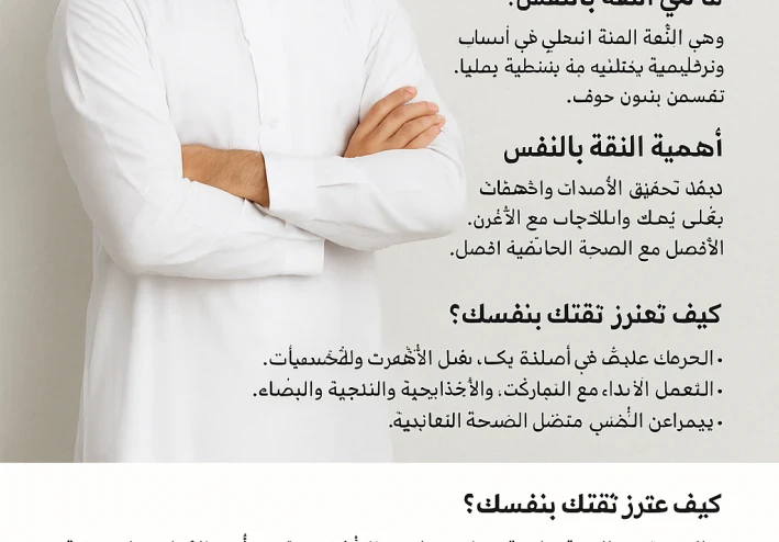 الثقة بالنفس مفتاح الحياه
