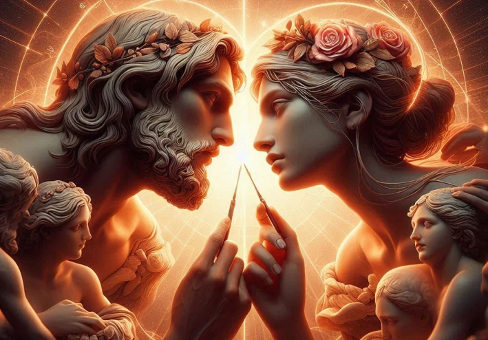 بالحب وحده تسكن ذات المحب إلى ذات المحبوب