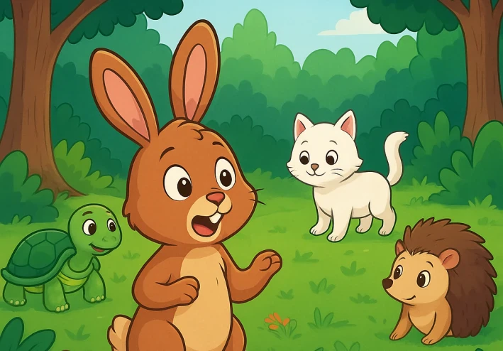 رحله الأرنب تيمو المفقود في الغابه🐇🏕