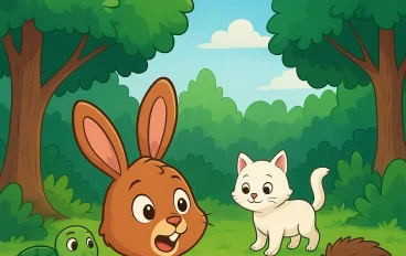 رحله الأرنب تيمو المفقود في الغابه🐇🏕