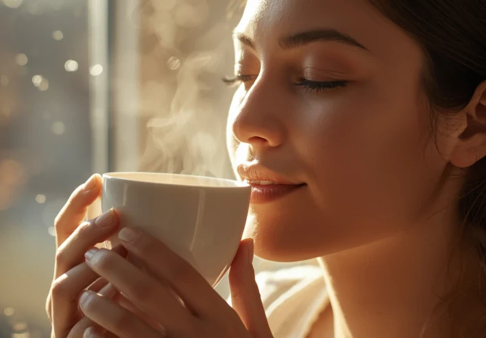 فوائد شرب الماء الدافئ على الريق لصحة الجسم
