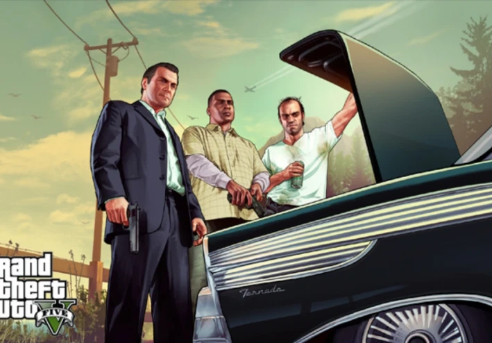 🚗 جراند ثفت أوتو V – عالم الجريمة المفتوح بلا قيود