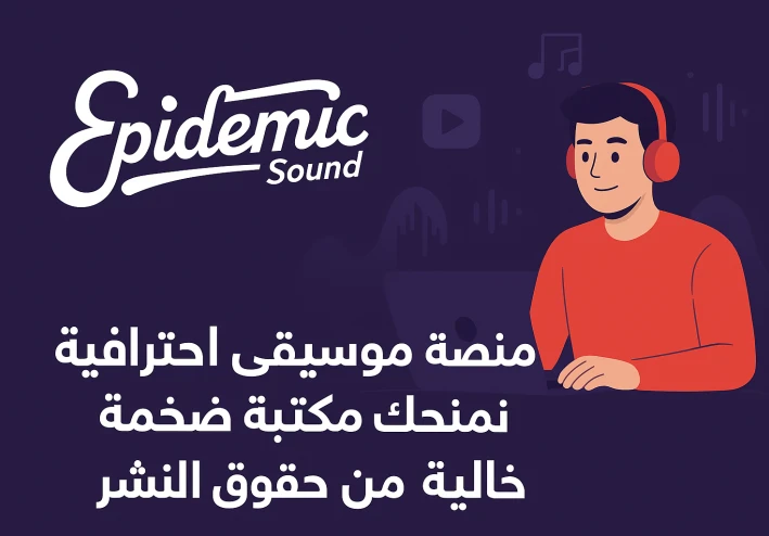 Epidemic Sound: مكتبتك الشاملة للموسيقى والمؤثرات الصوتية الخالية من الحقوق