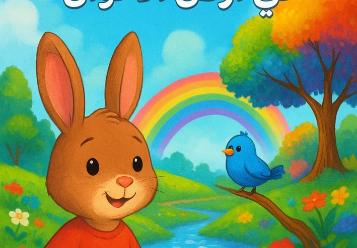 رحلة الأرنب كريم في أرض الألوان