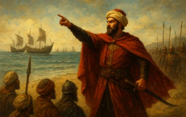 طارق بن زياد.. الراجل اللي ولّع السفن وفتح الأندلس
