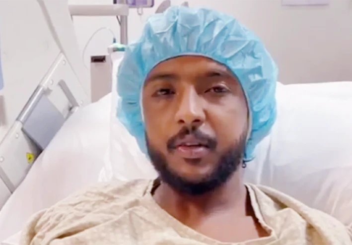 السعودي " ياسر الشهراني " يكشف وضعه الصحي بعد الفوز التاريخي