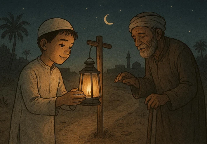 The Lantern in the Night