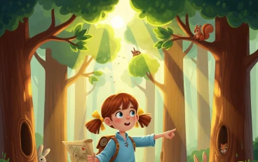 🦋 مغامرة ليان في الغابة 🦋