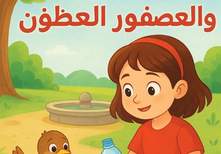 سارة والعصفور العطشان"