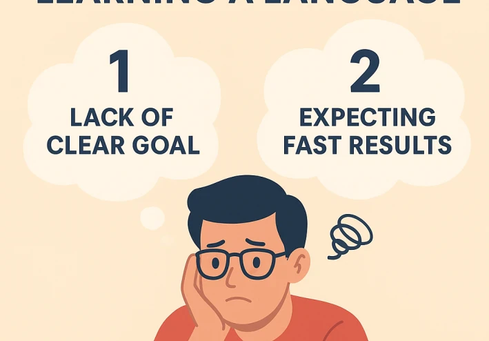 10 أسباب تجعلك تتوقف عن تعلم اللغة (وكيف تتغلب عليها بذكاء)