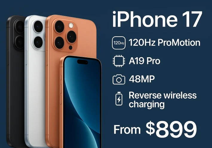 أبرز مميزات iPhone 17 الجديد وأسعاره في 2025