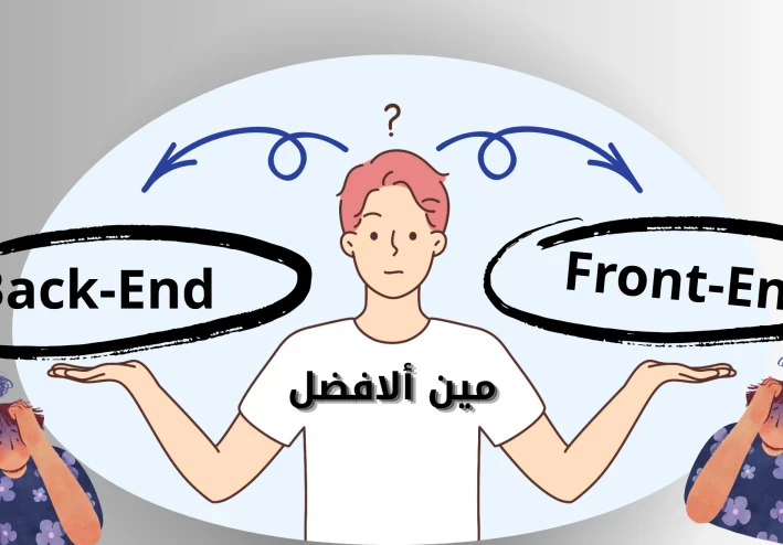 الفرق بين Frontend و Backend