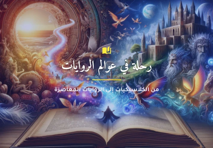 رحلة في عوالم الروايات: من الكلاسيكيات إلى الروايات المعاصرة