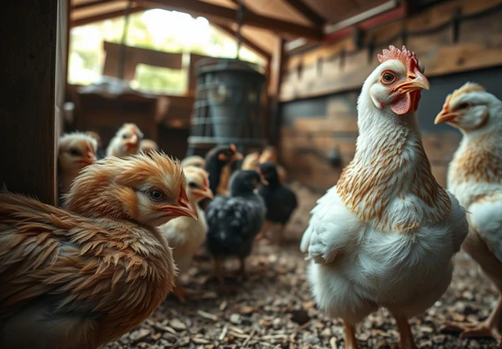 أسباب تأخر نمو الدجاج:ما تحتاج إلى معرفته