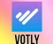 تطبيق  VOTLY للربح من خلال التصويت والاقتراح