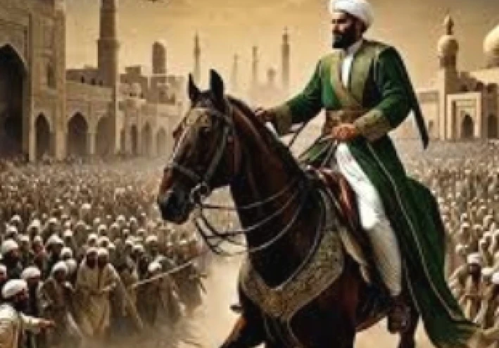 أبو بكر الصديق… رفيق الدرب وصاحب القلب الطاهر✨