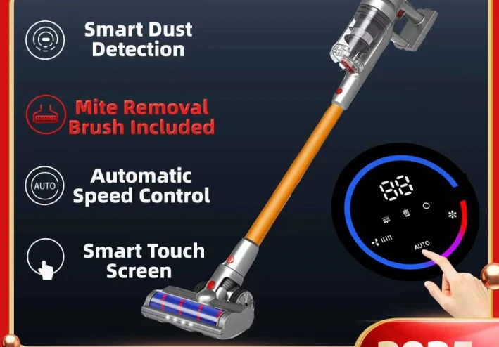 ✨ Smart Home Cleaning Just Got Easier: Meet the Ultimate Cordless Vacuum Cleaner
