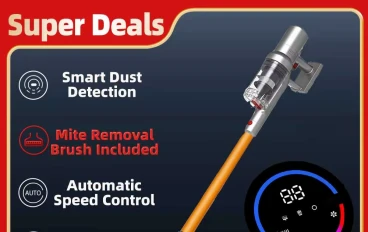 ✨ Smart Home Cleaning Just Got Easier: Meet the Ultimate Cordless Vacuum Cleaner