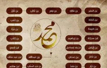 نسب النبى صلى الله عليه وسلم