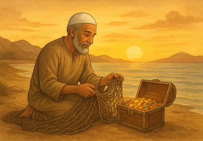 The Honest Fisherman and the Test of Faith