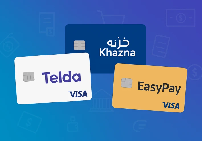 إزاي تختار بطاقة الدفع الصح؟ مقارنة بين 3 بدائل Telda وKhazna وEasyPay