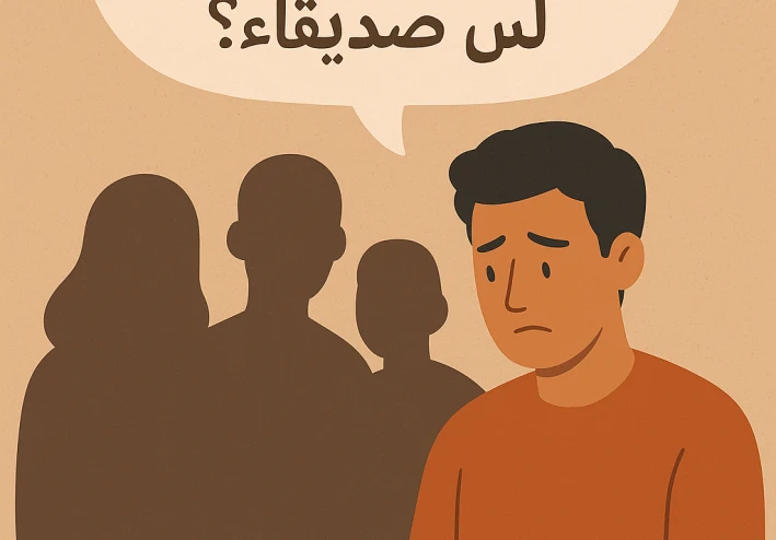 لماذا شريكي ليس لديه أصدقاء ؟