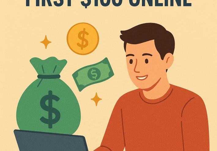 "Step-by-Step Guide to Making Your First $100 Online"