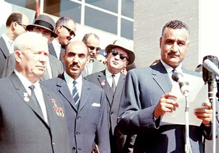 Egypt ''Nasser'' & Soviet Union ''Stalin'' in the Battle of Krestovsky