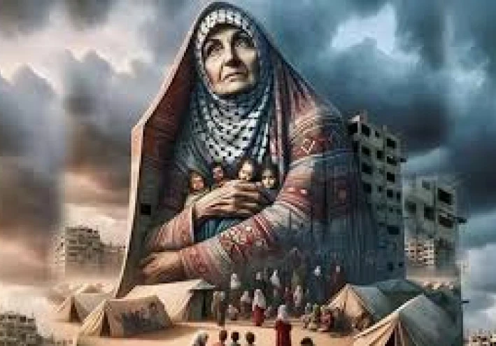هي أم الشُّـهـــــداء قصة تحكي المعاناة الفلسطينية