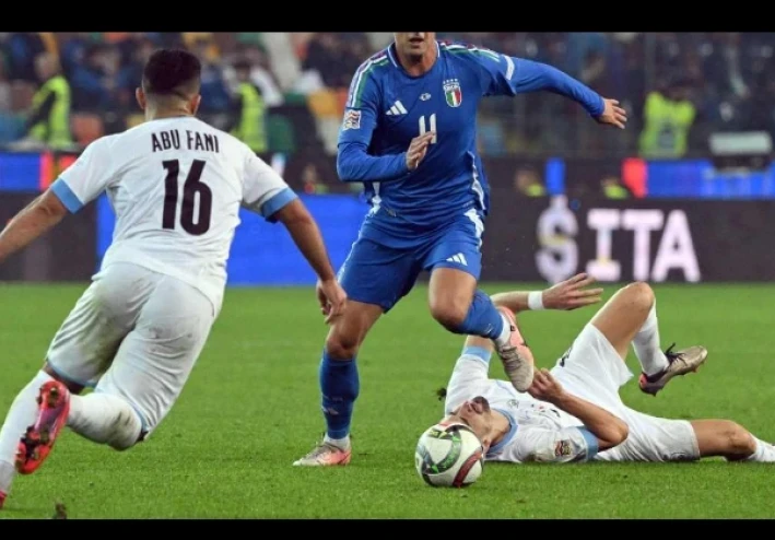 "النصر الساحق لإيطاليا: كيف سحق المنتخب الإيطالي إسرائيل وفرض هيمنته"