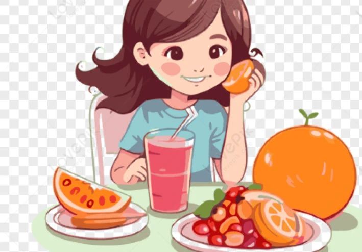 تناول الفاكهه علي معده خاليه