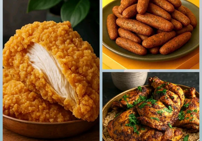 طرق 🍗 دجاج كنتاكي المقرمش و كفتة رز صدور فراخ مقرمشة و كبسة الدجاج 🍗