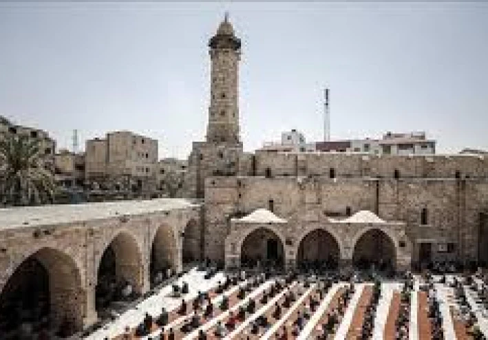 المسجد العمري في غزة