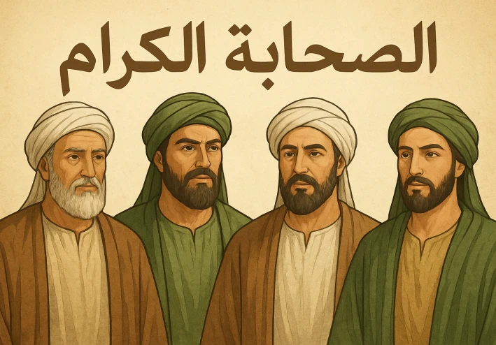 الصحابة الكرام من أبي بكر الصديق إلى آخر الخلفاء الراشدين