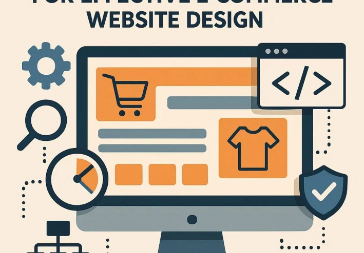 المرتكزات الفنية لتصميم مواقع التجارة الإلكترونية الفعّالة
