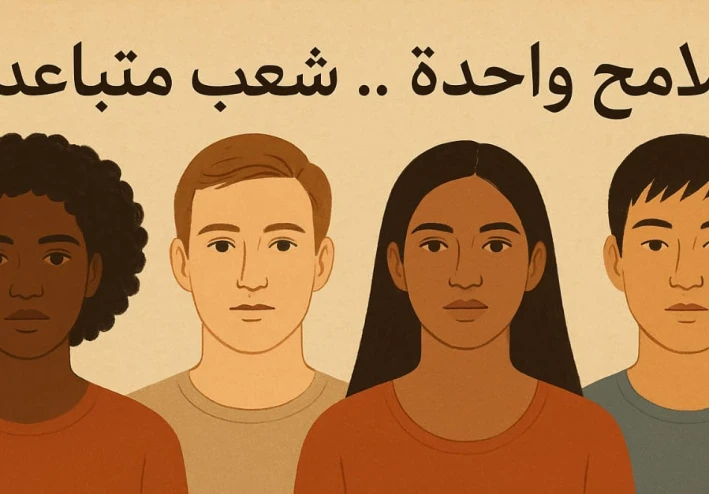 ملامح واحدة .. شعوب متباعدة