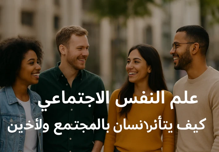 📝علم النفس الاجتماعي – كيف يتأثر الإنسان بالمجتمع والآخرين