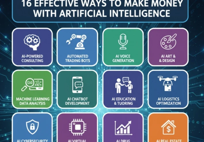 16 Effective Ways to Make Money with Artificial Intelligence