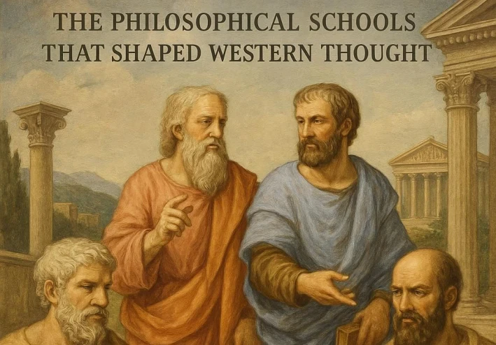 رحلة في عقول الحضارة الإغريقية: المدارس الفلسفية التي شكلت الفكر الغربي.